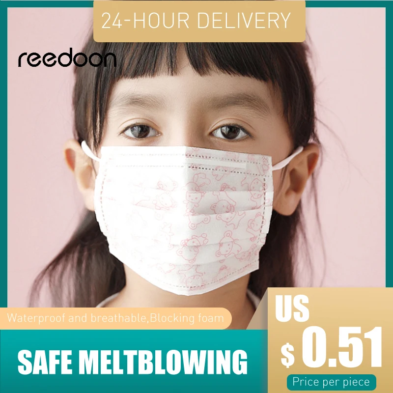 50Pcs 2-12 Years Children Disposable Face Mask Cartoon Mouth Masks 3-Layer Anti-Dust Earloop Protective Mask Hot Sale
50Pcs 2-12 Years Children Disposable Face Mask Cartoon Mouth Masks 3-Layer Anti-Dust Earloop Protective Mask Hot Sale