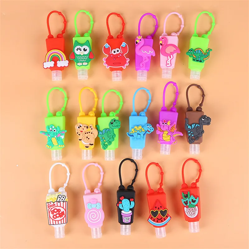 Cute Cartoon Animal Pattern Silicone Mini Hand Sanitizer Holder Travel Portable Gel Holder Hangable Liquid Dispenser Containers
Cute Cartoon Animal Pattern Silicone Mini Hand Sanitizer Holder Travel Portable Gel Holder Hangable Liquid Dispenser Containers