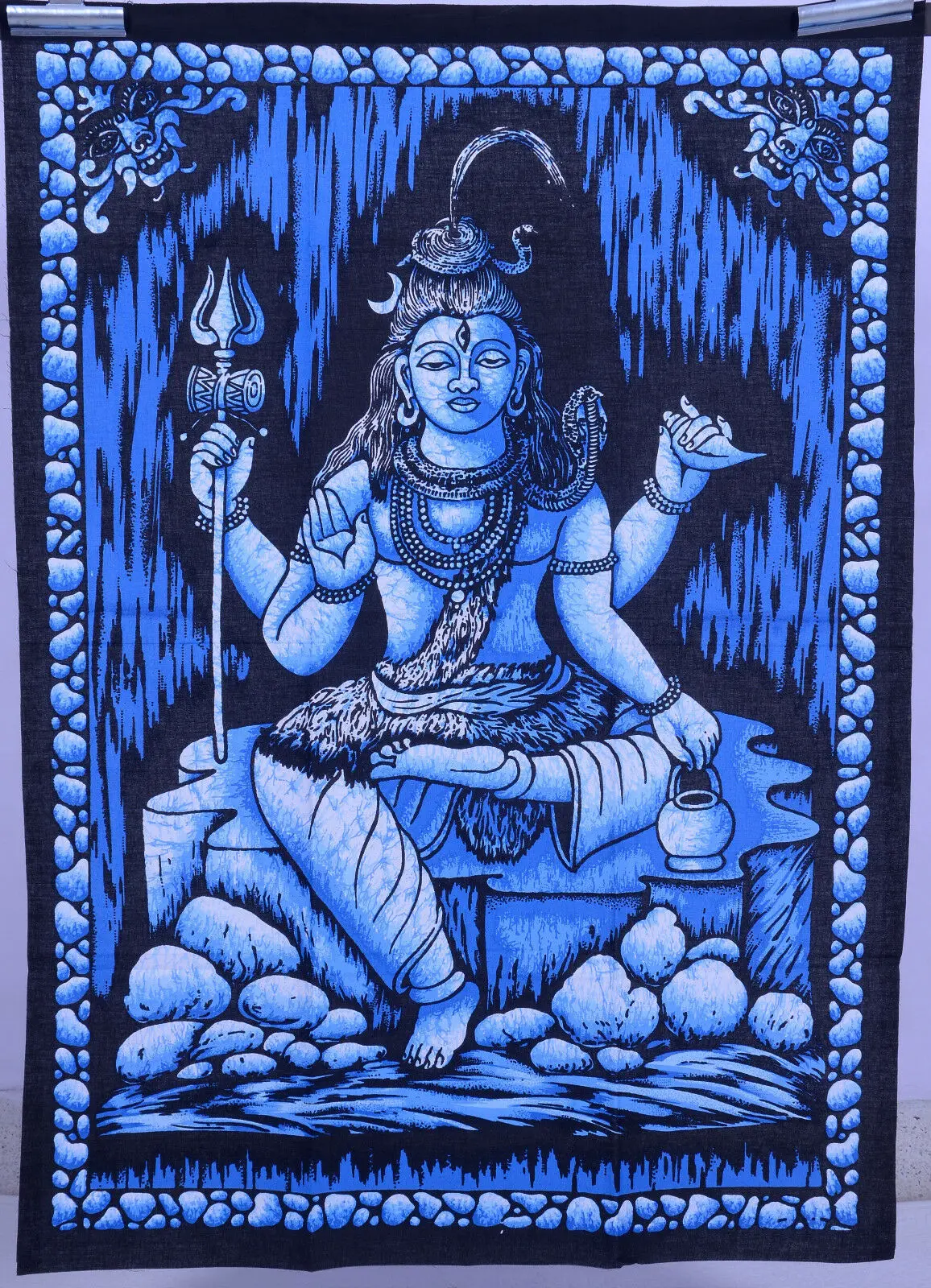 Indian Hindu God SHIVA Sitting Meditation Wall Hanging Tapestry
Indian Hindu God SHIVA Sitting Meditation Wall Hanging Tapestry