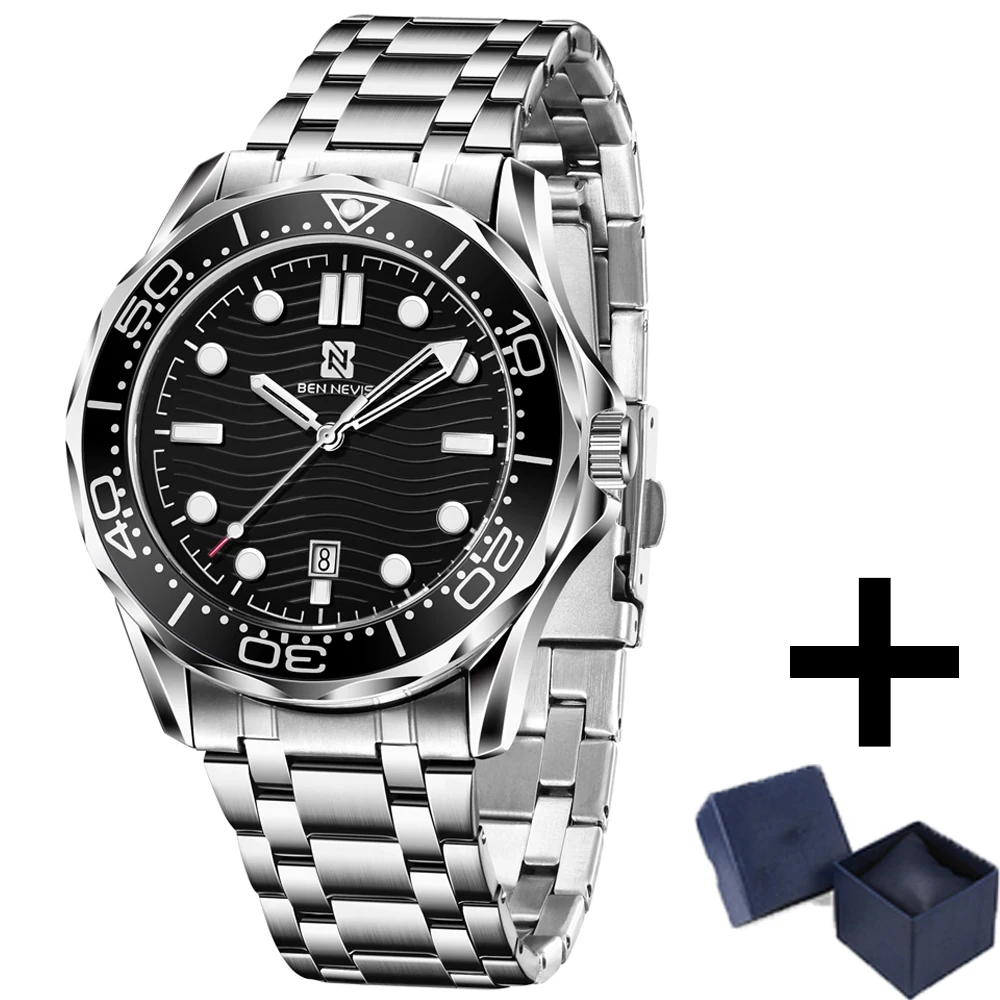 Business Dress Men Watches Top Brand Full Stainless Steel Automatic Date Quartz Watches Fashion Waterproof Clocks Dropshipping
Business Dress Men Watches Top Brand Full Stainless Steel Automatic Date Quartz Watches Fashion Waterproof Clocks Dropshipping