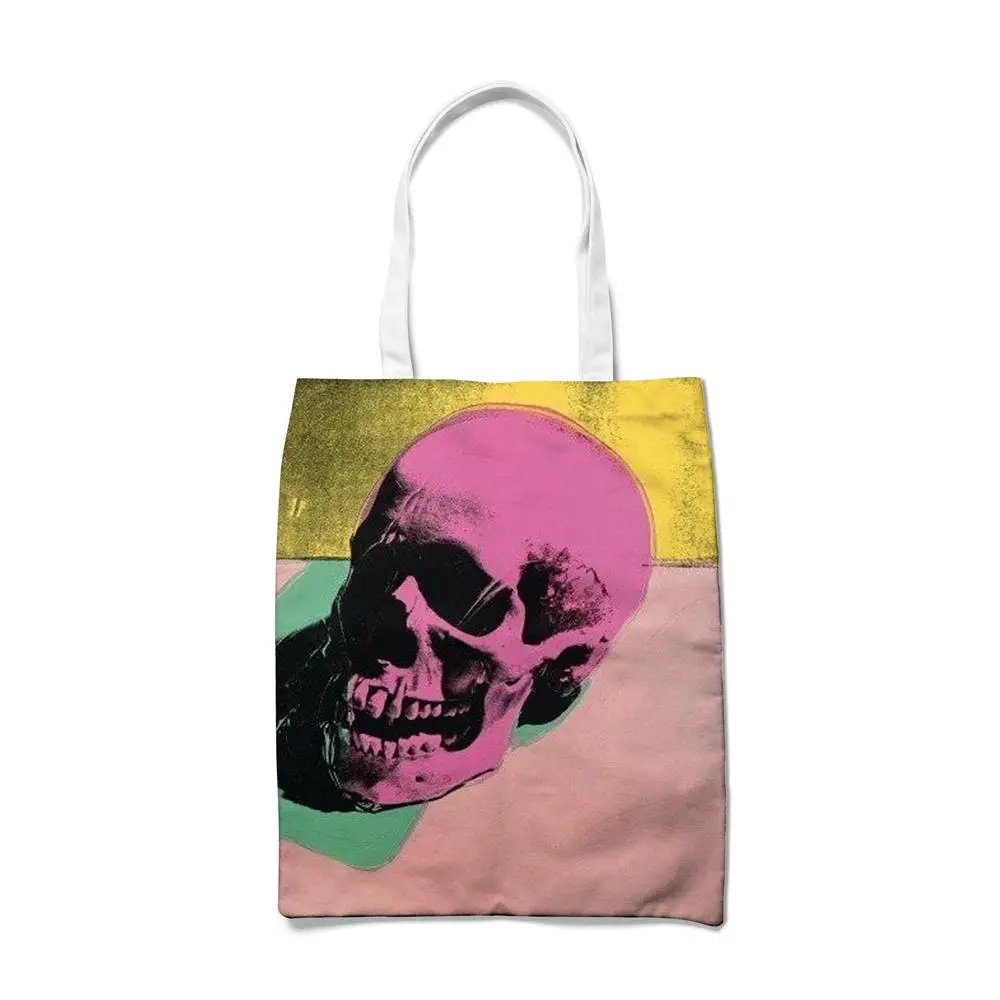 Shopping Bag New 2021 Fun Skull Women Reusable Grocery Bags Student Shoulder Bags Harajuku Vintage Large Shopper Bag Pouch
Shopping Bag New 2021 Fun Skull Women Reusable Grocery Bags Student Shoulder Bags Harajuku Vintage Large Shopper Bag Pouch