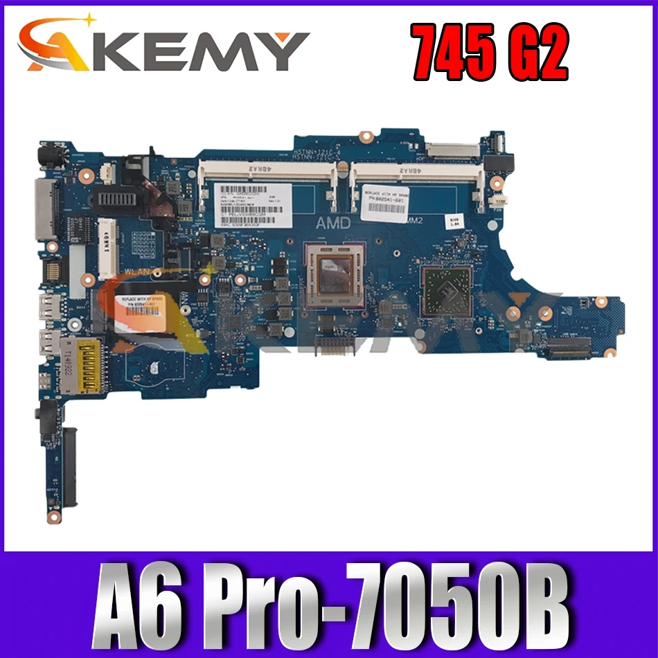 802541-001 802541-501 Материнская плата для ноутбука HP Probook 745 G2 AM705 материнская плата для ноутбука 6050A2644501 DDR3
802541-001 802541-501 Материнская плата для ноутбука HP Probook 745 G2 AM705 материнская плата для ноутбука 6050A2644501 DDR3