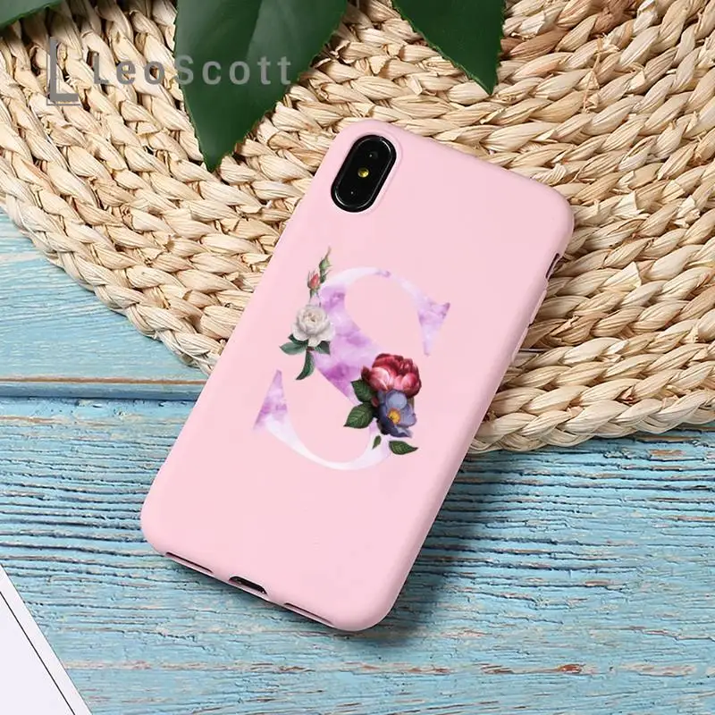 Alphabet flower Phone Case Candy Color for iPhone 11 12 mini pro XS MAX 8 7 6 6S Plus X 5S SE 2020 XR
Alphabet flower Phone Case Candy Color for iPhone 11 12 mini pro XS MAX 8 7 6 6S Plus X 5S SE 2020 XR