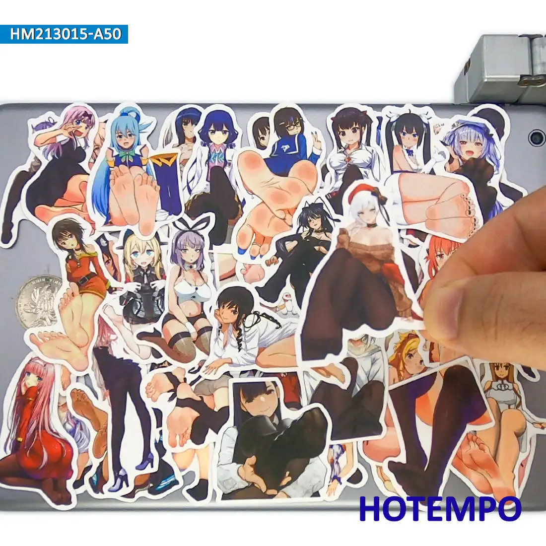 50 шт., Пикантные чулки для девочек из аниме, красивая нога, милая наклейка в стиле манга, WAIFU, s для ноутбука, телефона, ноутбука, багажа, скейтб... 
50 шт., Пикантные чулки для девочек из аниме, красивая нога, милая наклейка в стиле манга, WAIFU, s для ноутбука, телефона, ноутбука, багажа, скейтб...