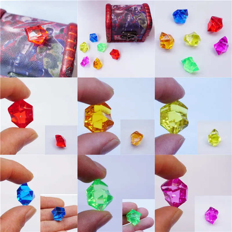 DIY перчатка бесконечности камни косплей реквизит Набор аксессуаров из всех 6