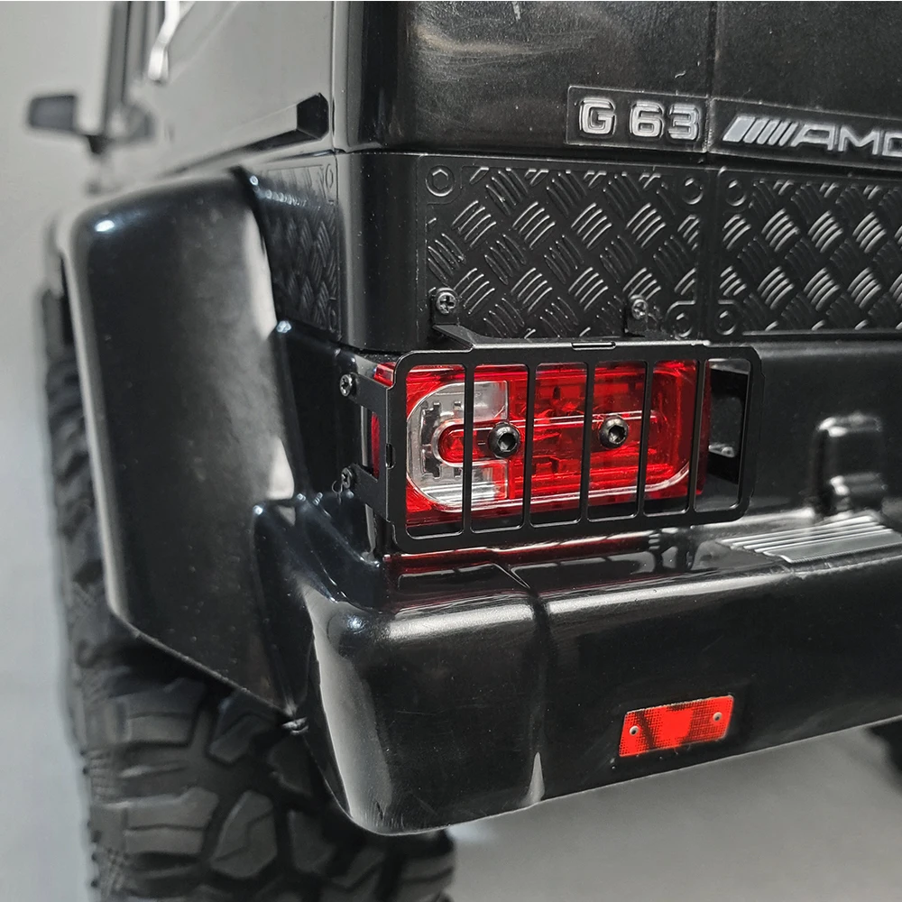 Black Metal Front / Side / Rear Light Guards Grille with Screws for TRX-6 1/10 RC ROCK Crawler Car Upgrade Decoration Parts
Black Metal Front / Side / Rear Light Guards Grille with Screws for TRX-6 1/10 RC ROCK Crawler Car Upgrade Decoration Parts