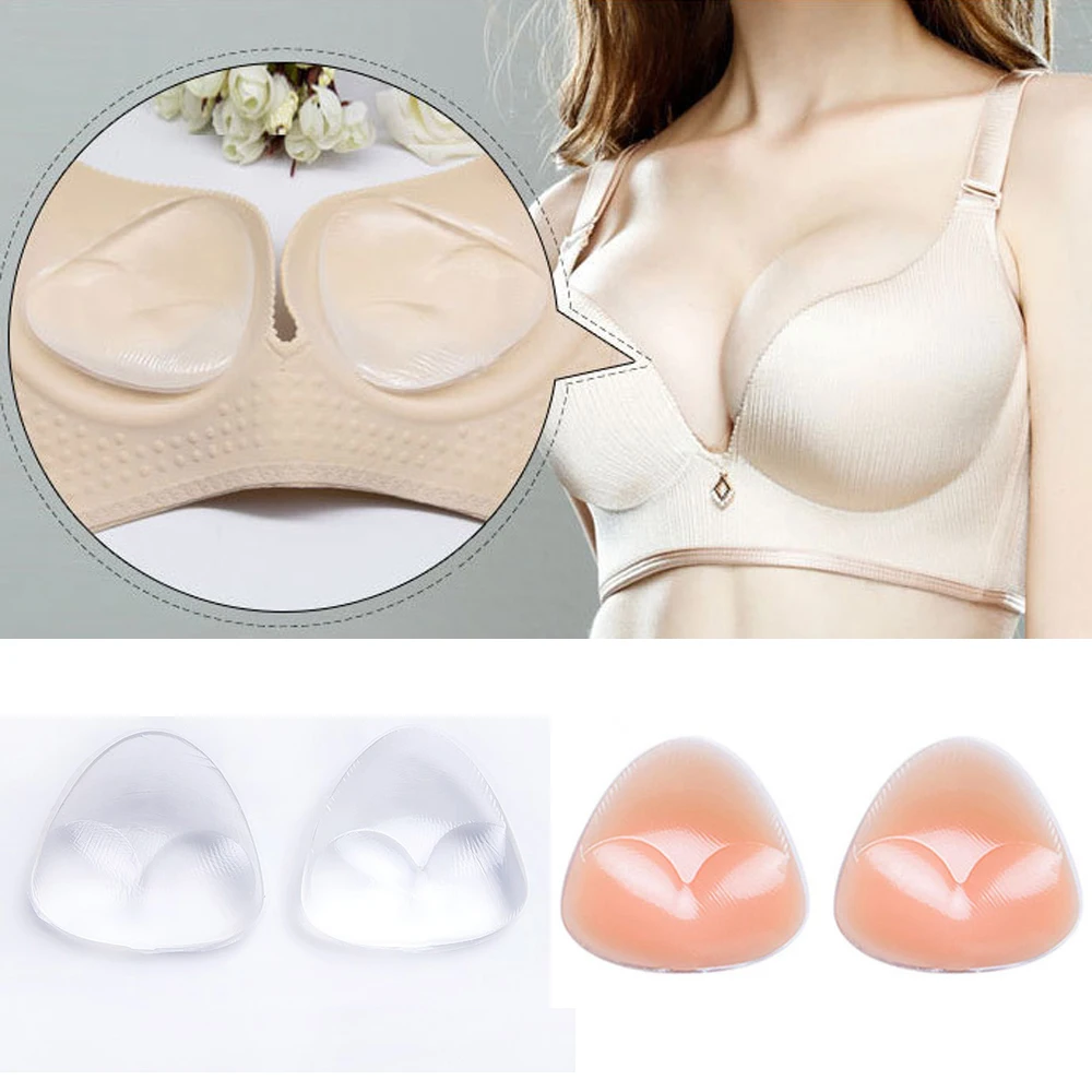 Sexy Bikini Push Up Padded Swimsuit Bikini Bust Thicker Breathable Sponge Bra Pad Invisible Paste Padding Silicone Swimwear
Sexy Bikini Push Up Padded Swimsuit Bikini Bust Thicker Breathable Sponge Bra Pad Invisible Paste Padding Silicone Swimwear