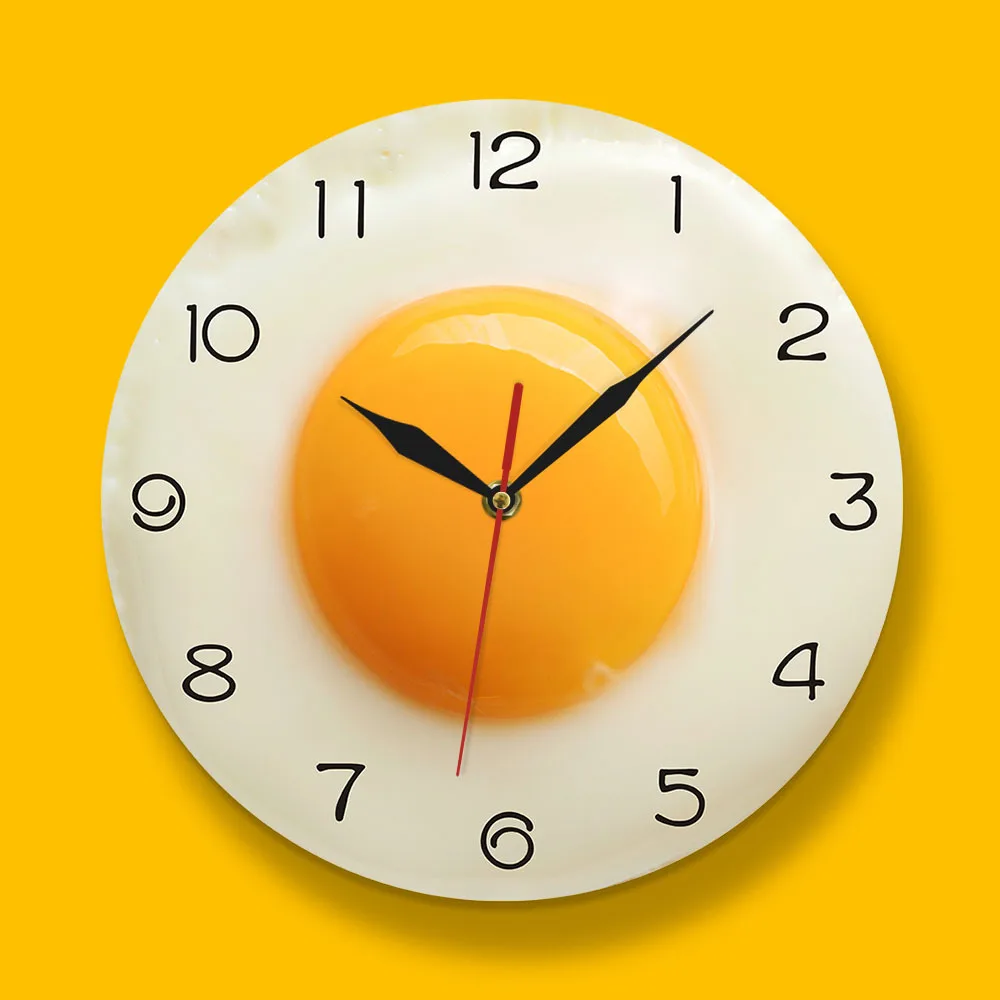 Creative Fried Egg Poached Egg Wall Clock Digital Pointer Kitchen Canteen Restaurant Acrylic 12 Inch Wall Clock
Creative Fried Egg Poached Egg Wall Clock Digital Pointer Kitchen Canteen Restaurant Acrylic 12 Inch Wall Clock