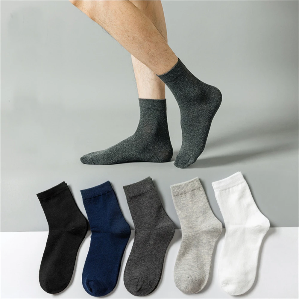 Men's Cotton Socks New Black Business Men's Socks Soft And Breathable Summer And Autumn Men's Socks Free Size
Men's Cotton Socks New Black Business Men's Socks Soft And Breathable Summer And Autumn Men's Socks Free Size
