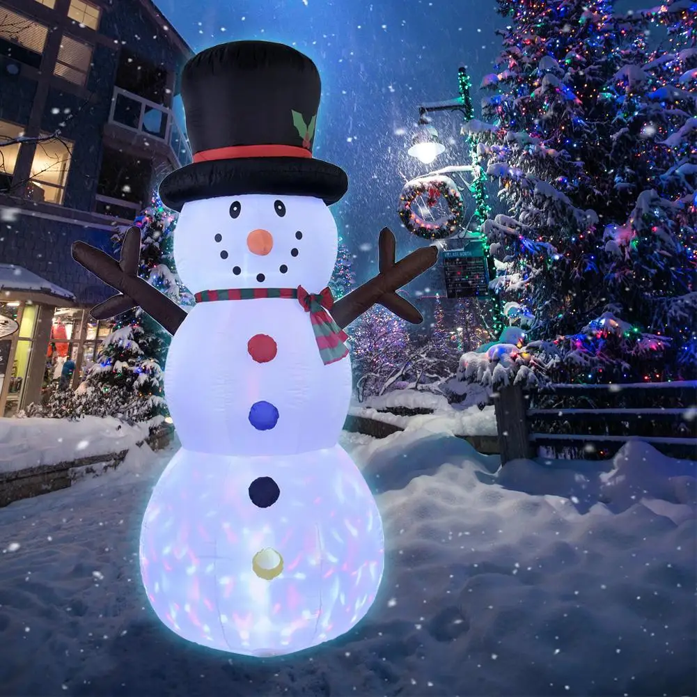 LED Light Inflatable Snowman Model Air Pump Night Lamp Christmas Decoration Colorful Rotate Dolls Toys For Household Party Decor
LED Light Inflatable Snowman Model Air Pump Night Lamp Christmas Decoration Colorful Rotate Dolls Toys For Household Party Decor