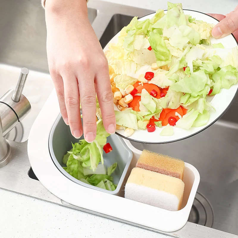Kitchen Triangular Sink Strainer with 3 Compartment Suction Cup Fruit Vegetable Drainer Sink Filter Shelf Kinchen Supply DJA88
Kitchen Triangular Sink Strainer with 3 Compartment Suction Cup Fruit Vegetable Drainer Sink Filter Shelf Kinchen Supply DJA88