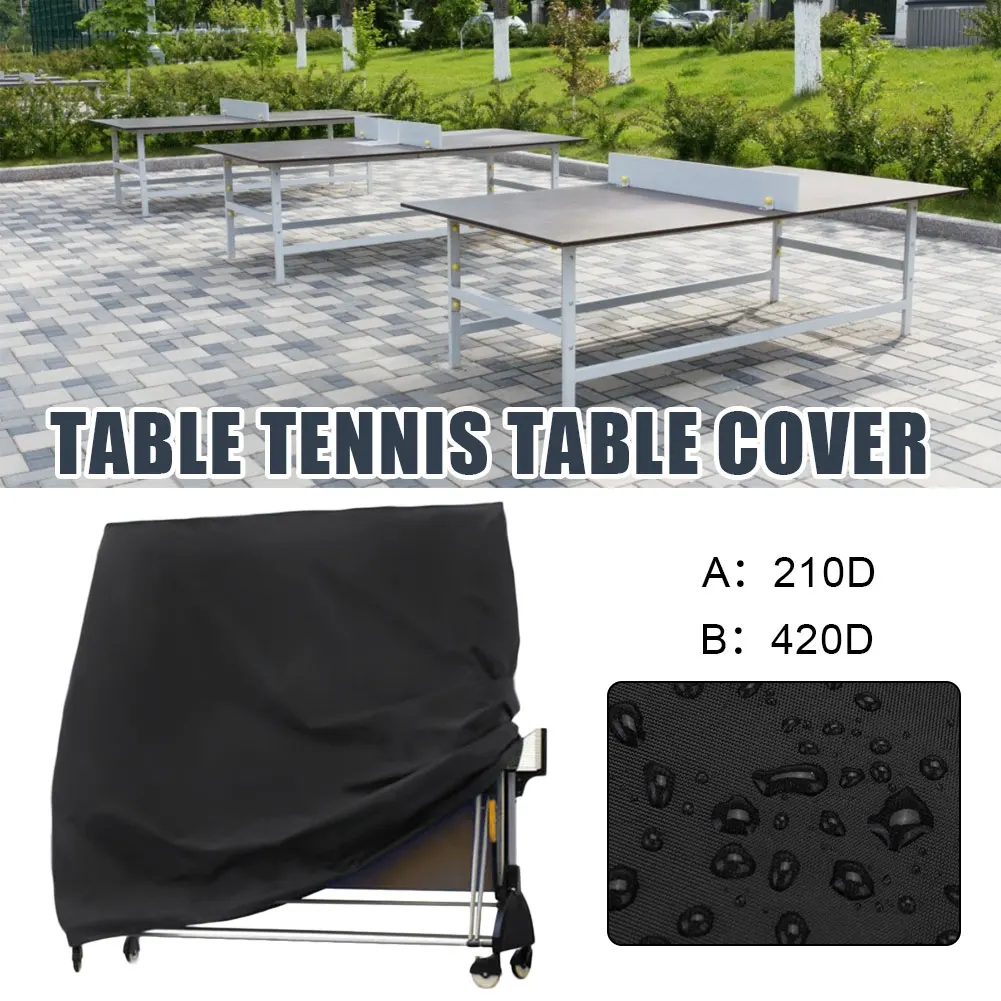 Pings Pong Table Cover Storage Cover Black Waterproof Anti-Dust Protection Table Tennis Sheet Furniture Case 165x70x185cm
Pings Pong Table Cover Storage Cover Black Waterproof Anti-Dust Protection Table Tennis Sheet Furniture Case 165x70x185cm