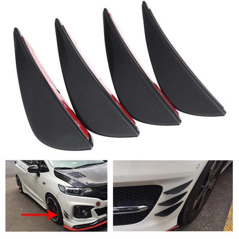 Car Front Bumper Lip Splitter Fins Body Spoiler ,Canards Refit Car modified spoiler,Racing Car Decorative Accessories
Car Front Bumper Lip Splitter Fins Body Spoiler ,Canards Refit Car modified spoiler,Racing Car Decorative Accessories