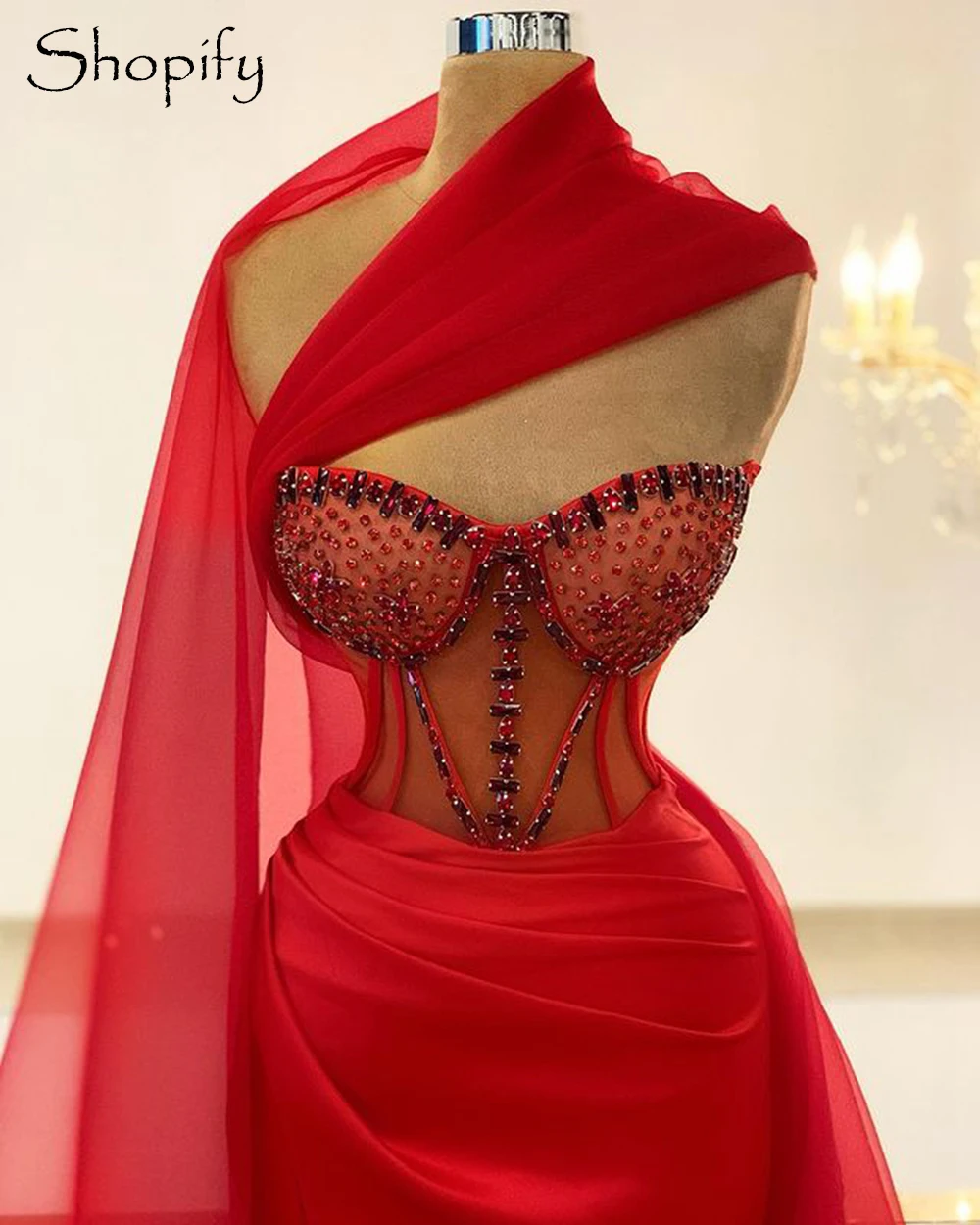 Gorgeous Front Slit Sweetheart Beaded Crystals Pleat African Women Red Satin Long Evening Dresses 2021
Gorgeous Front Slit Sweetheart Beaded Crystals Pleat African Women Red Satin Long Evening Dresses 2021