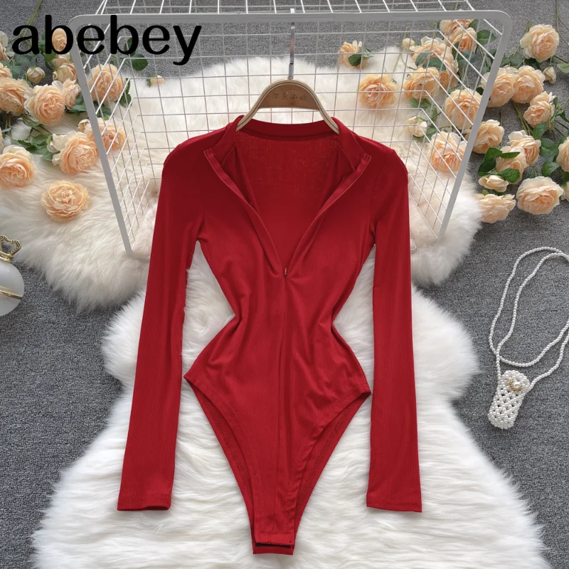 New Fashion Korean Women Rompers Sexy Bodycon Long Sleeve Slim Jumpsuits Solid Streetwear Autumn Short Bodysuit 2022
New Fashion Korean Women Rompers Sexy Bodycon Long Sleeve Slim Jumpsuits Solid Streetwear Autumn Short Bodysuit 2022
