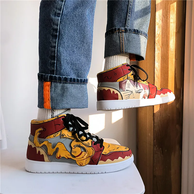 Naruto Anime Shoes Men Sneakers Vulcanized Shoes Fashion Hip Hop Man Flats Platform Casual Footwear Demon Slayer Male Spring New 
Naruto Anime Shoes Men Sneakers Vulcanized Shoes Fashion Hip Hop Man Flats Platform Casual Footwear Demon Slayer Male Spring New