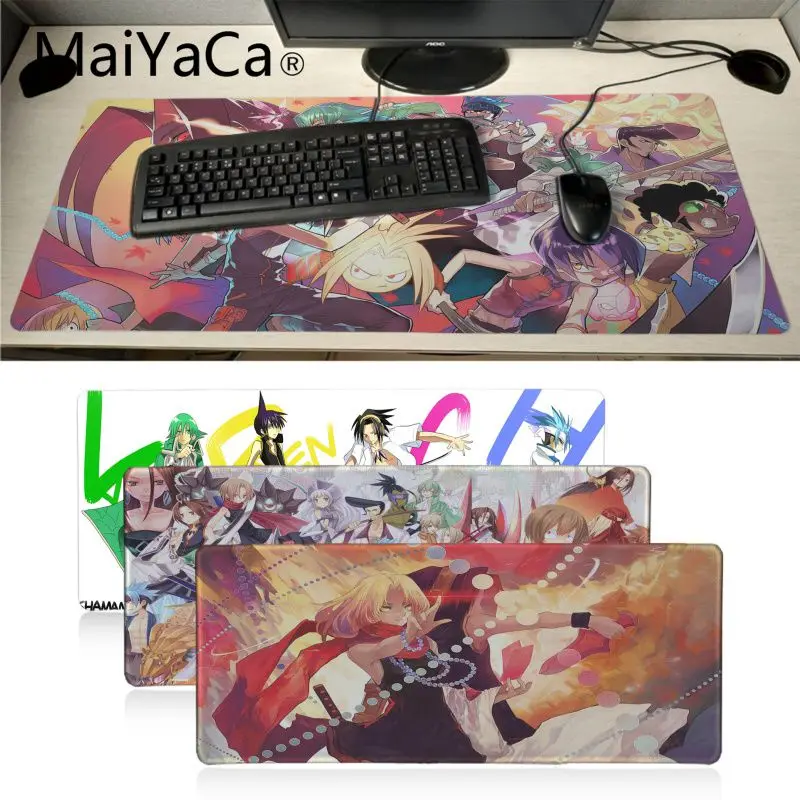 MaiYaCa Anime Shaman King Office Mice Gamer Soft Mouse Pad Gaming Mouse Pad Large Deak Mat 700x300mm for overwatch/cs go
MaiYaCa Anime Shaman King Office Mice Gamer Soft Mouse Pad Gaming Mouse Pad Large Deak Mat 700x300mm for overwatch/cs go