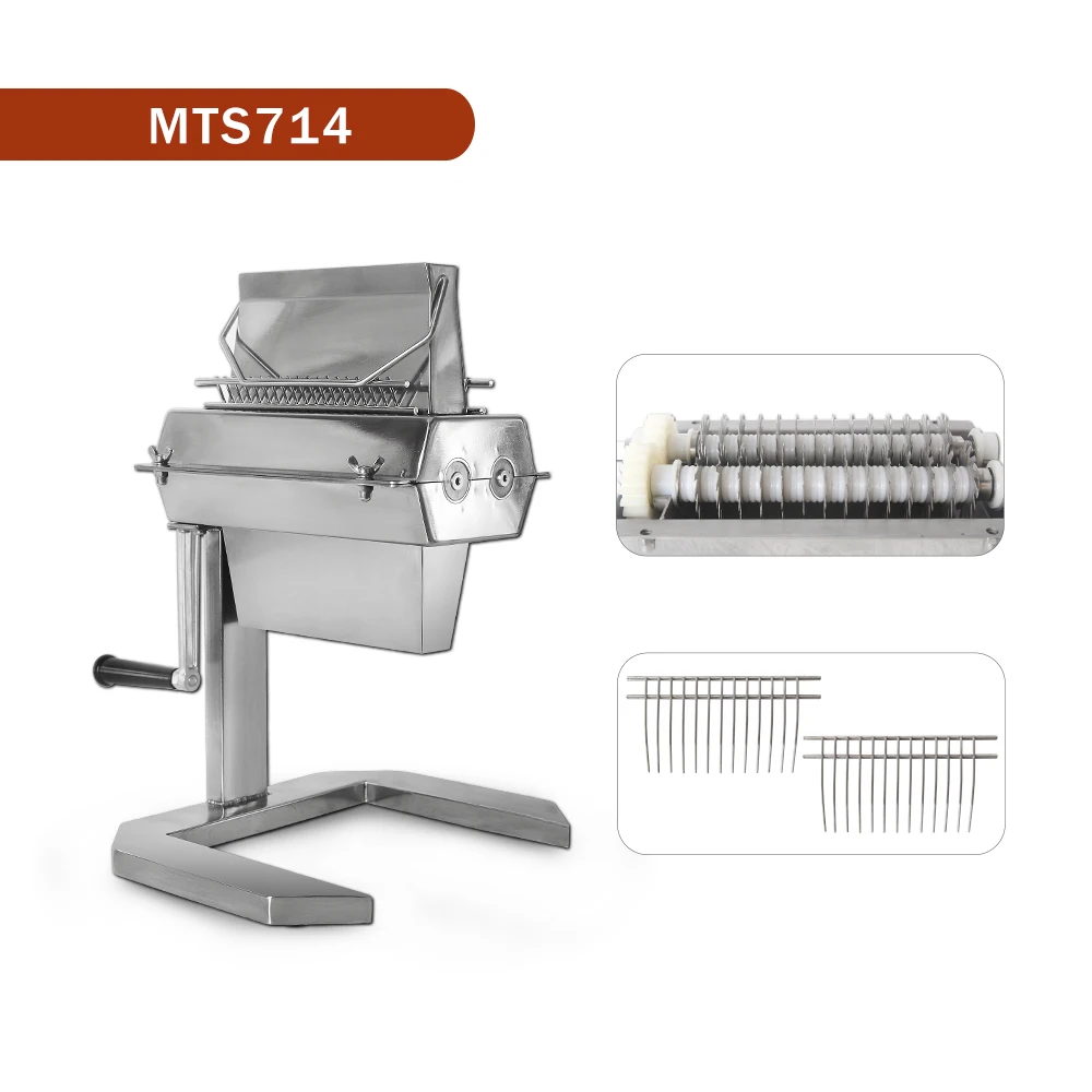 GZZT Meat Tenderizer Kitchen Meat Tools MTS7 Stainless Steel Meat Grinder Poultry Tools Manual Steak Beef Pounders Fast Maker
GZZT Meat Tenderizer Kitchen Meat Tools MTS7 Stainless Steel Meat Grinder Poultry Tools Manual Steak Beef Pounders Fast Maker