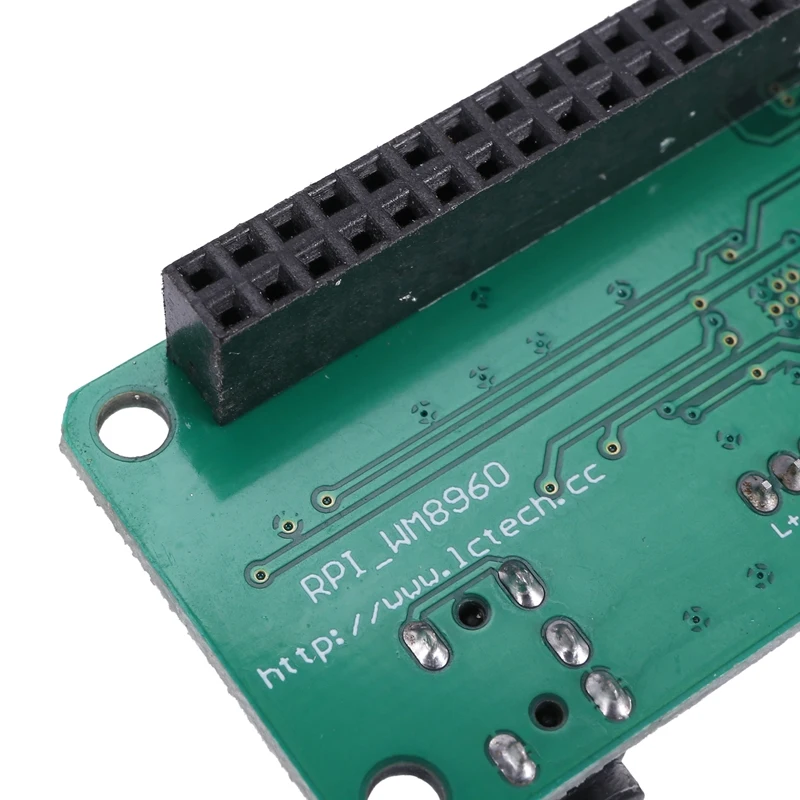 WM8960 Hi-Fi Sound Card HAT for Raspberry Pi Stereo CODEC Play/Record I2S Port Dual Micphone Voice Recognition Board
WM8960 Hi-Fi Sound Card HAT for Raspberry Pi Stereo CODEC Play/Record I2S Port Dual Micphone Voice Recognition Board