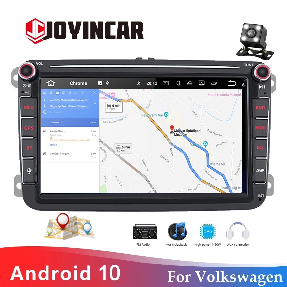 JOYINCAR 2 Din Android 10 Car radio GPS Navi For VW Passat B6 volkswagen Skoda Octavia 2 superbJetta T5 golf 5 6 Multimedia
JOYINCAR 2 Din Android 10 Car radio GPS Navi For VW Passat B6 volkswagen Skoda Octavia 2 superbJetta T5 golf 5 6 Multimedia