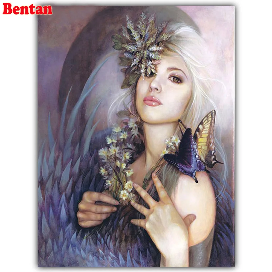 DIY 5D Diamond Painting Cross Stitch Pretty girl butterfly Diamond Embroidery Hobby Crafts Mosaic painting rhinestone Home Decor
DIY 5D Diamond Painting Cross Stitch Pretty girl butterfly Diamond Embroidery Hobby Crafts Mosaic painting rhinestone Home Decor