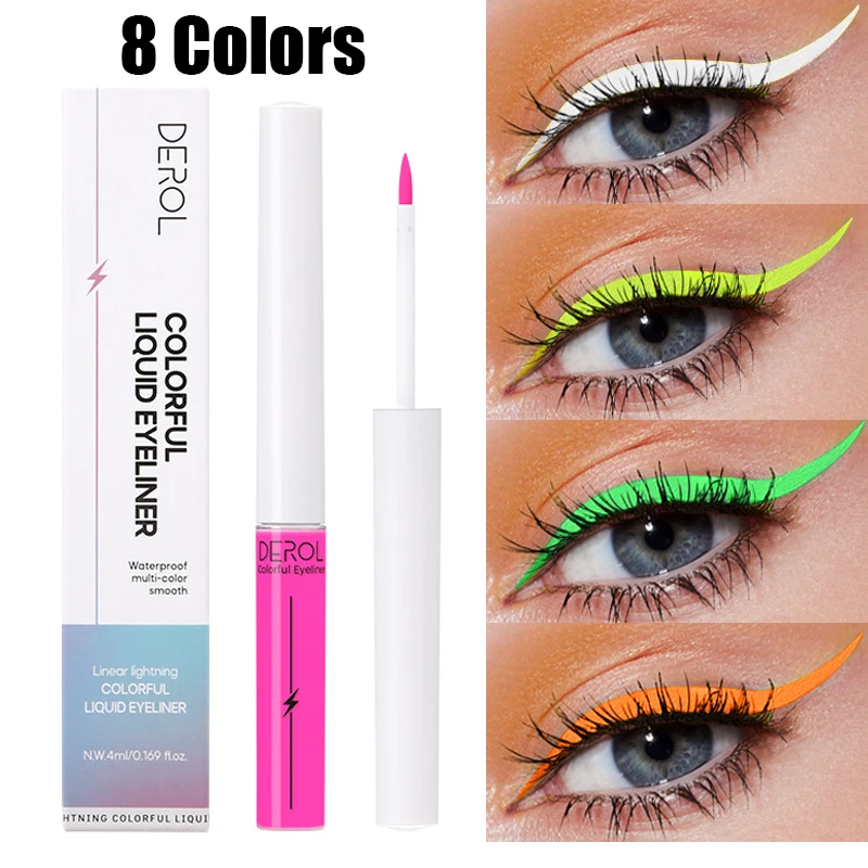 Luminous UV Neon Liquid Eyeliner Pencil Waterproof Colorful Blue Green Yellow White Eye Liner Pen Women Makeup Eyes Cosmetics
Luminous UV Neon Liquid Eyeliner Pencil Waterproof Colorful Blue Green Yellow White Eye Liner Pen Women Makeup Eyes Cosmetics