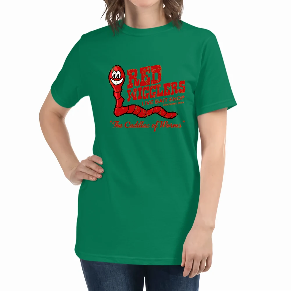 Red Wigglers Printing Tshirts Woman Summer Fit Temperament T Shirt Casual Loose Tops Fashion Soft Breathable T Shirt Women
Red Wigglers Printing Tshirts Woman Summer Fit Temperament T Shirt Casual Loose Tops Fashion Soft Breathable T Shirt Women