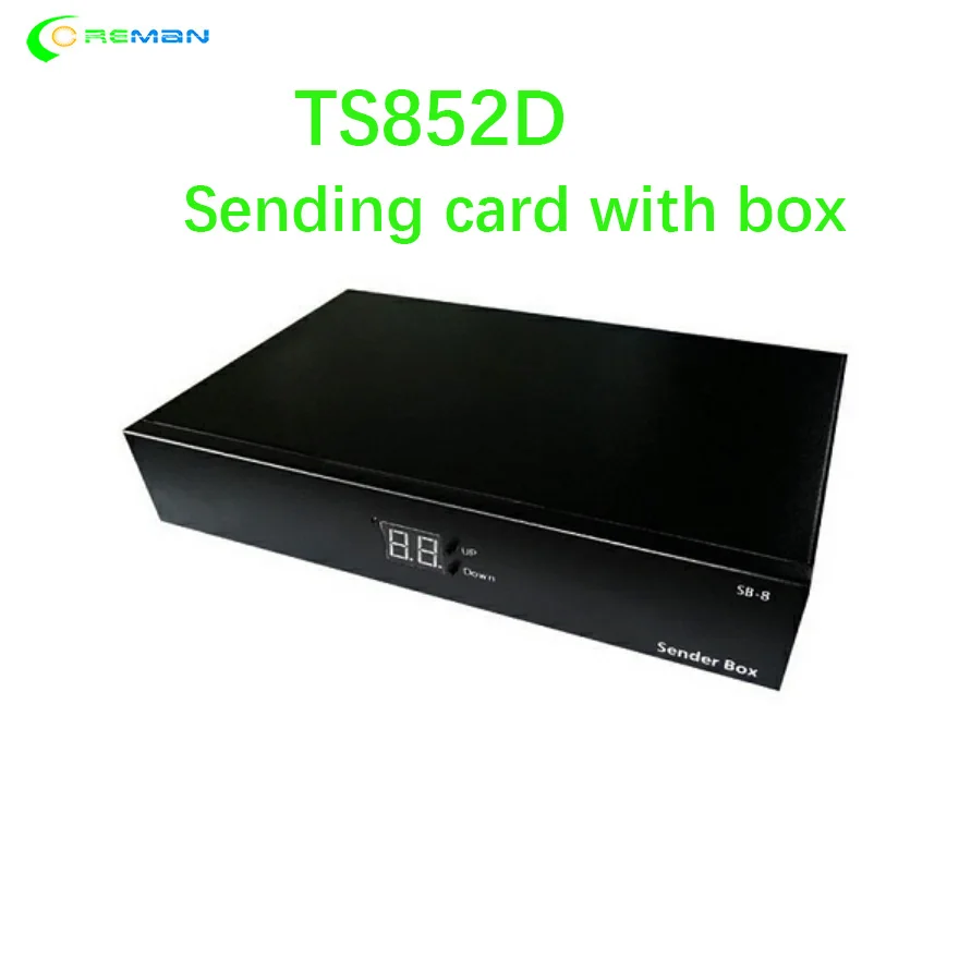 TS802D с коробкой TS852D DS852D для полноцветных светодиодных дисплеев контроллер