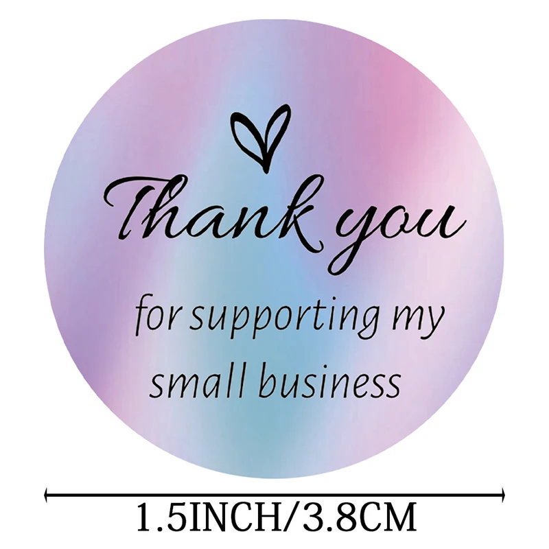 Rectangle Round Pink BLACK COLOR Love THANK YOU FOR SUPPORTING MY SMALL BUSINESS Laser Card Sticker Set 50x90mm /38mm
Rectangle Round Pink BLACK COLOR Love THANK YOU FOR SUPPORTING MY SMALL BUSINESS Laser Card Sticker Set 50x90mm /38mm