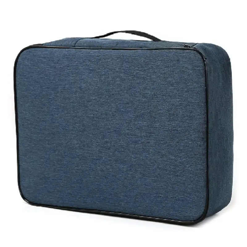 Сумка для документов и билетов с комбинированным замком, большая емкость, водонепроницаемая, для дома и путешествий X3UE 
Сумка для документов и билетов с комбинированным замком, большая емкость, водонепроницаемая, для дома и путешествий X3UE