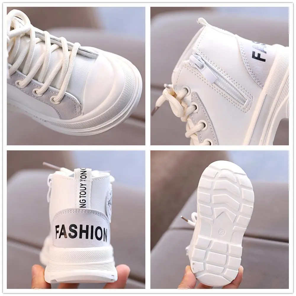 KINE PANDA Autumn Kids Ankle Boots Fashion Children Shoes Girls Boys Boots Anti-slip Soft Bottom PU Leather 1 2 3 4 5 Years Old
KINE PANDA Autumn Kids Ankle Boots Fashion Children Shoes Girls Boys Boots Anti-slip Soft Bottom PU Leather 1 2 3 4 5 Years Old