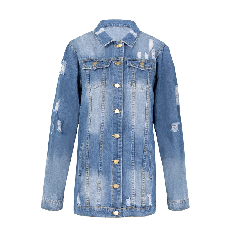 Loose Jean Jacket Women Solid Turn-down Collar Womens Coats Female Outwear 2021 Ladies Denim Tops Spring Fall Fashion Streetwear
Loose Jean Jacket Women Solid Turn-down Collar Womens Coats Female Outwear 2021 Ladies Denim Tops Spring Fall Fashion Streetwear