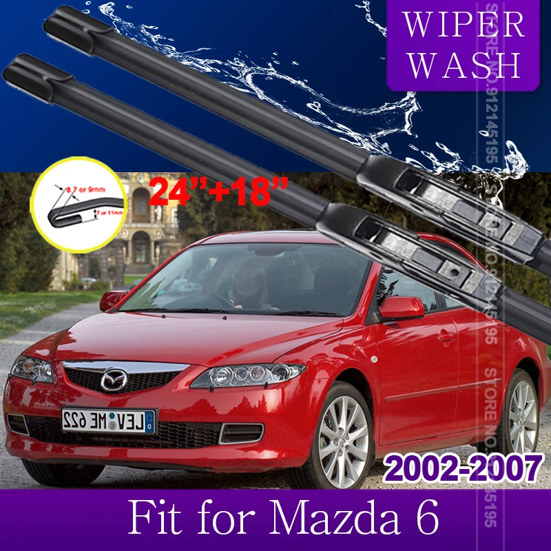 Car Wiper Blade for Mazda 6 2002~2007 GG1 Mazda6 Front Windscreen Windshield Wipers Car Accessories Atenza 2003 2004 2005 2006
Car Wiper Blade for Mazda 6 2002~2007 GG1 Mazda6 Front Windscreen Windshield Wipers Car Accessories Atenza 2003 2004 2005 2006