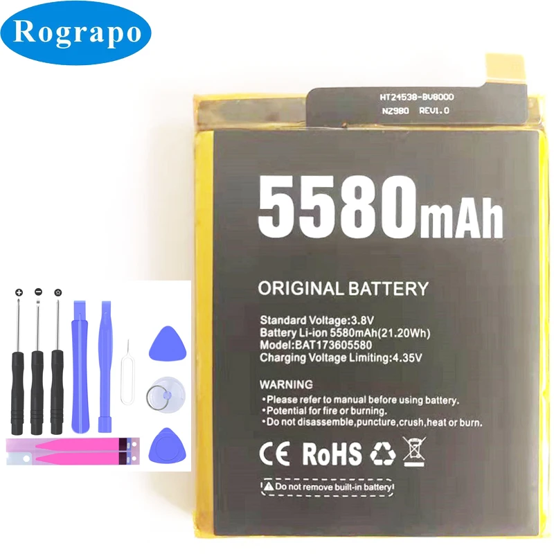 Новинка 5580mAh BAT17M15580 / BAT173605580 сменный аккумулятор батарея Для Doogee S60 / S60 Lite мобильный телефон
Новинка 5580mAh BAT17M15580 / BAT173605580 сменный аккумулятор батарея Для Doogee S60 / S60 Lite мобильный телефон