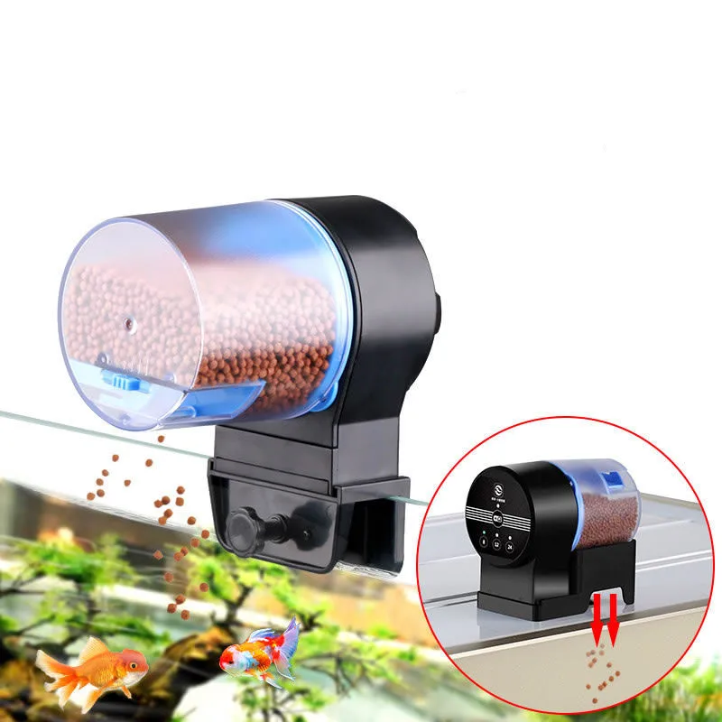 Feeder automatic fish tank feeding koi goldfish feeder aquarium intelligent timing fish feeding machine
Feeder automatic fish tank feeding koi goldfish feeder aquarium intelligent timing fish feeding machine