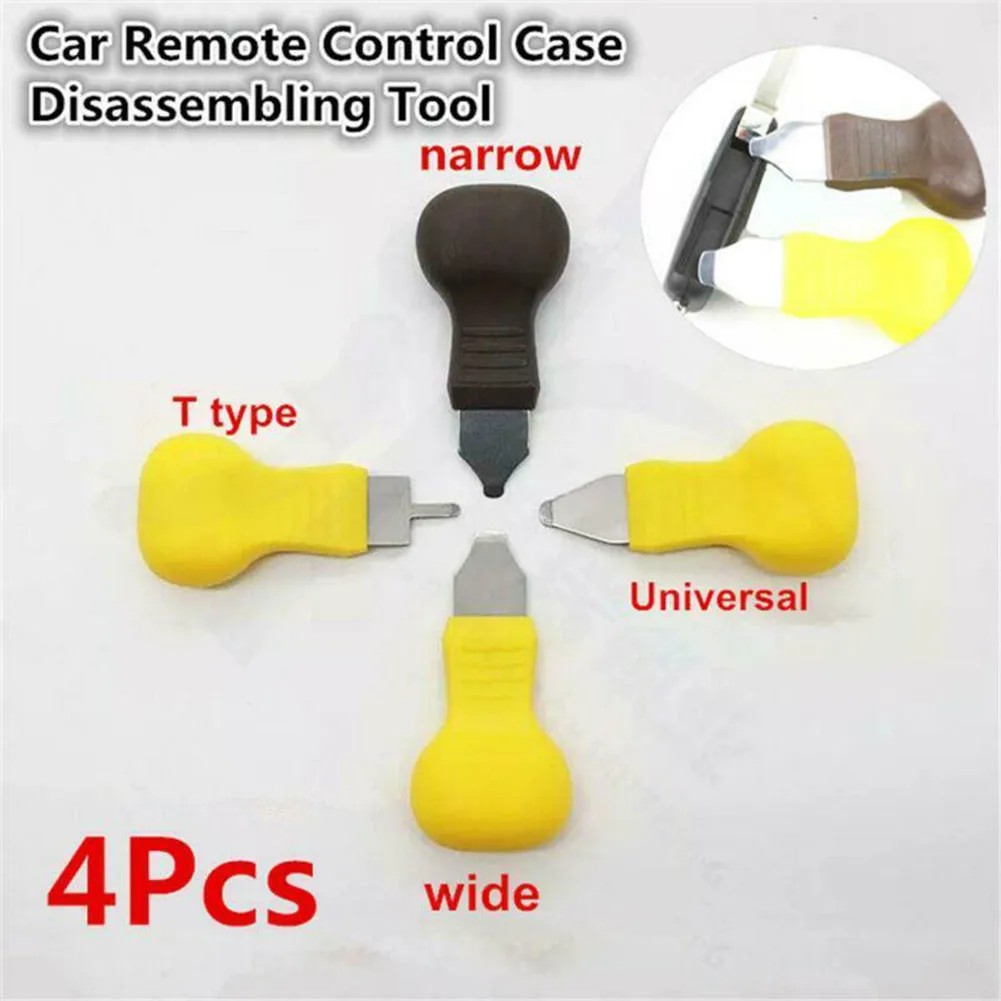 4pcs/Set Universal Mini Car Remote Control Case Removal Open Pry Disassembling Tools Kit Metal+Plastic Repair Accessories
4pcs/Set Universal Mini Car Remote Control Case Removal Open Pry Disassembling Tools Kit Metal+Plastic Repair Accessories