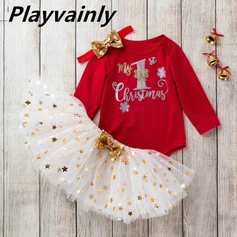 Baby Girl Christmas Sets Romper Bodysuit+Gauze Skirt+Headband Cotton 3pcs Outfits Newborn Baby Girl Clothes YK022
Baby Girl Christmas Sets Romper Bodysuit+Gauze Skirt+Headband Cotton 3pcs Outfits Newborn Baby Girl Clothes YK022