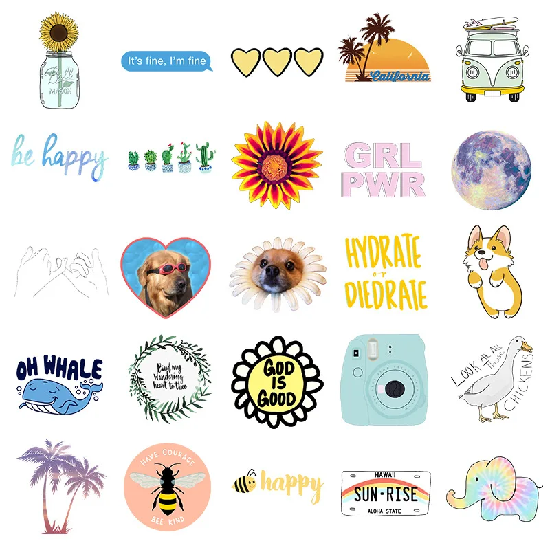 10/50PCS INS Style Cute Anime Animals Flowers Graffiti Stickers Toys Girls Kawaii Cute Water Cups Suitcases Laptops Helmets
10/50PCS INS Style Cute Anime Animals Flowers Graffiti Stickers Toys Girls Kawaii Cute Water Cups Suitcases Laptops Helmets