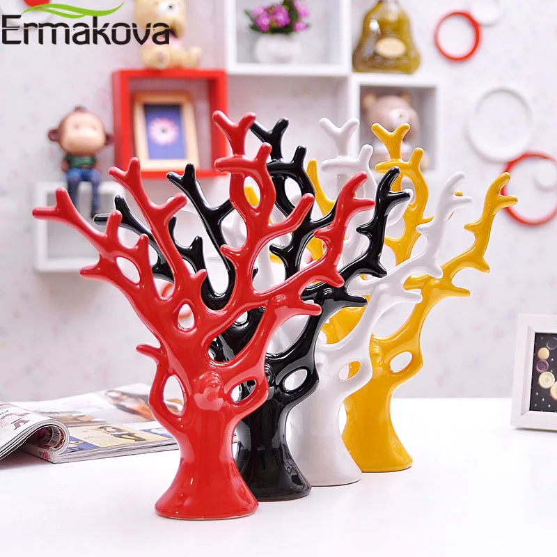 ERMAKOVA Ceramic Money Tree Figurine Modern Ornaments Wedding Gift Home Cabinet Decor
ERMAKOVA Ceramic Money Tree Figurine Modern Ornaments Wedding Gift Home Cabinet Decor