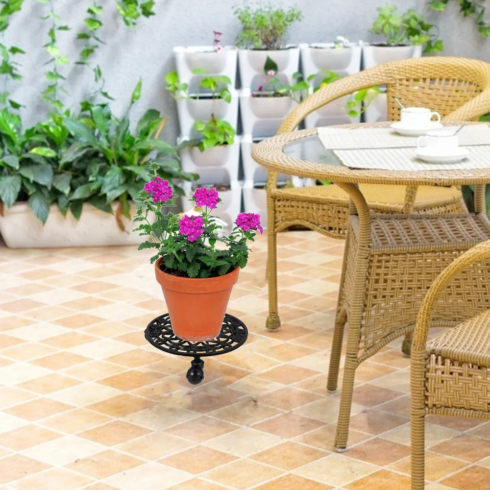 1 Pc Movable Flowerpot Tray Hollow out Flowerpot Tray Home Flowerpot Bottom Tray
1 Pc Movable Flowerpot Tray Hollow out Flowerpot Tray Home Flowerpot Bottom Tray