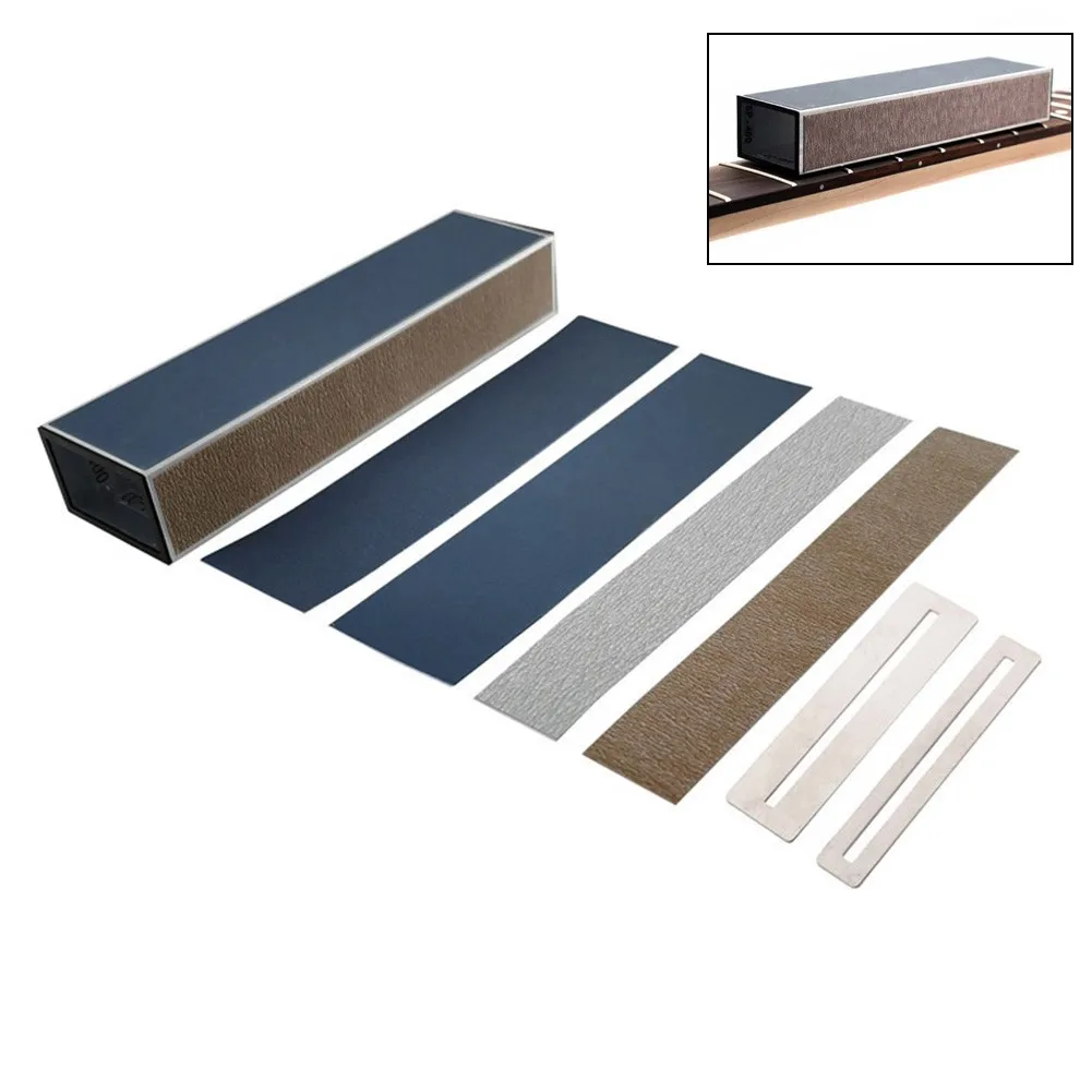 Guitar Fret Sanding Tool Polishing Leveler Beam Leveling Bar Fingerboard Guard For Electric Bass Folk Box Guitar Instrument
Guitar Fret Sanding Tool Polishing Leveler Beam Leveling Bar Fingerboard Guard For Electric Bass Folk Box Guitar Instrument