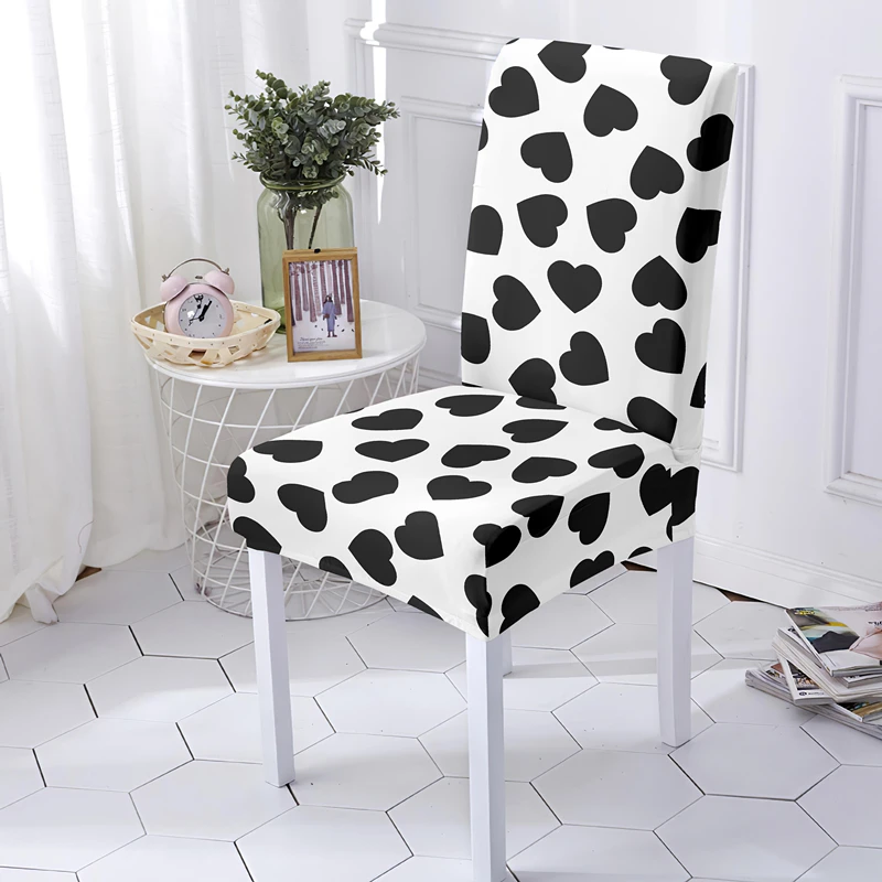 Love Heart Print Elastic Stretch Chair Cover Kitchen Dining Seat Covers For Wedding Banquet Living Room Decor
Love Heart Print Elastic Stretch Chair Cover Kitchen Dining Seat Covers For Wedding Banquet Living Room Decor