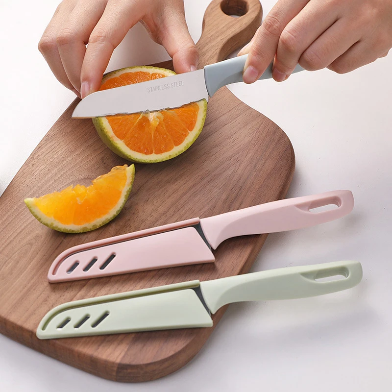 

Faca de cozinha de aço inoxidável, faca multi-função, descascador de frutas, mini facas, ferramentas culinárias, 1 peça