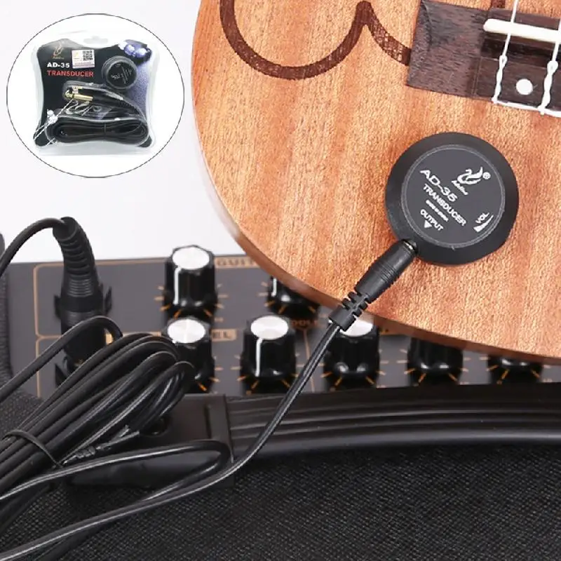 Adeline AD-35 Mini Pickup Amplifier Transducer Stick Piezo Pickup Acoustic Guitar Ukulele Violin Cello Banjo Guitar Parts
Adeline AD-35 Mini Pickup Amplifier Transducer Stick Piezo Pickup Acoustic Guitar Ukulele Violin Cello Banjo Guitar Parts