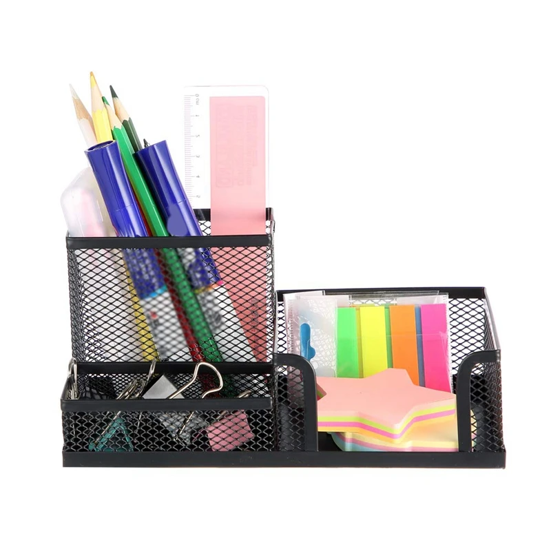 6PCS/Set Metal Desk Organization Pen Holder Organizer Office Pencil Holders Multifunctional Storage Black Metal Mesh
6PCS/Set Metal Desk Organization Pen Holder Organizer Office Pencil Holders Multifunctional Storage Black Metal Mesh