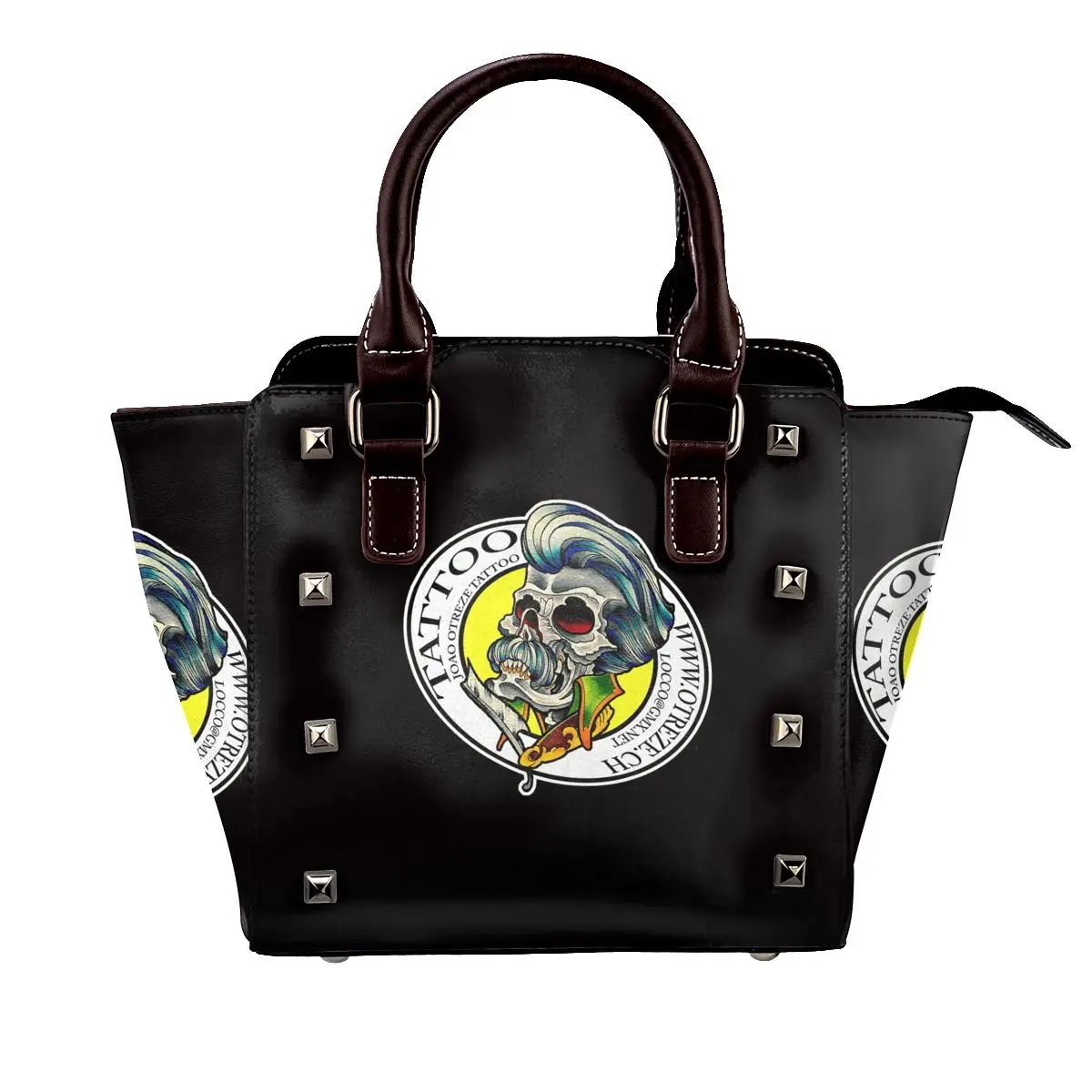 Tattoo Skull Shoulder Bag Vintage Bulk Vintage Handbag Leather Work Female Bags
Tattoo Skull Shoulder Bag Vintage Bulk Vintage Handbag Leather Work Female Bags