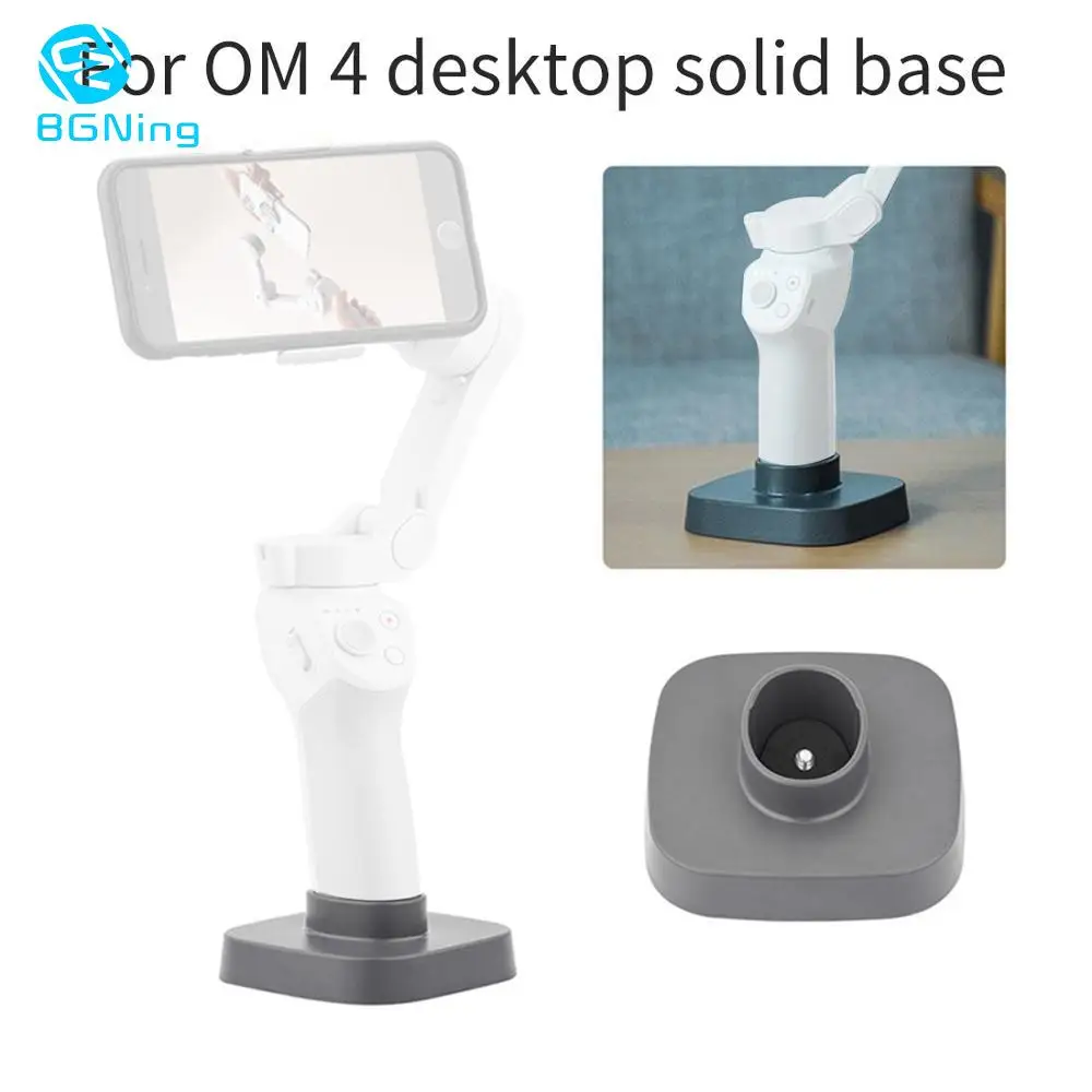 Stand Base Mount Holder for DJI OSMO Mobile 4 Stabilizer Support with 1/4" Inch Screw for DJI OM 4 Handheld Gimbal Accessory
Stand Base Mount Holder for DJI OSMO Mobile 4 Stabilizer Support with 1/4" Inch Screw for DJI OM 4 Handheld Gimbal Accessory