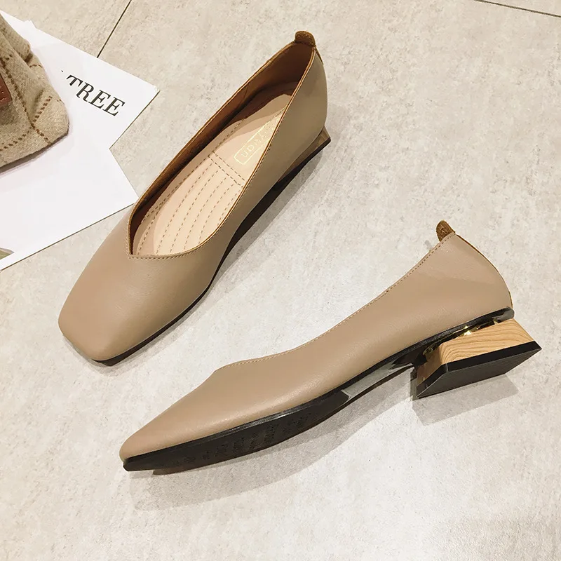 2022 New Spring Flats Shoes Women Wooden Low Heel Shallow Ballet Square Toe Shallow Brand Shoe Slip On Loafer Zapatos De Mujer
2022 New Spring Flats Shoes Women Wooden Low Heel Shallow Ballet Square Toe Shallow Brand Shoe Slip On Loafer Zapatos De Mujer