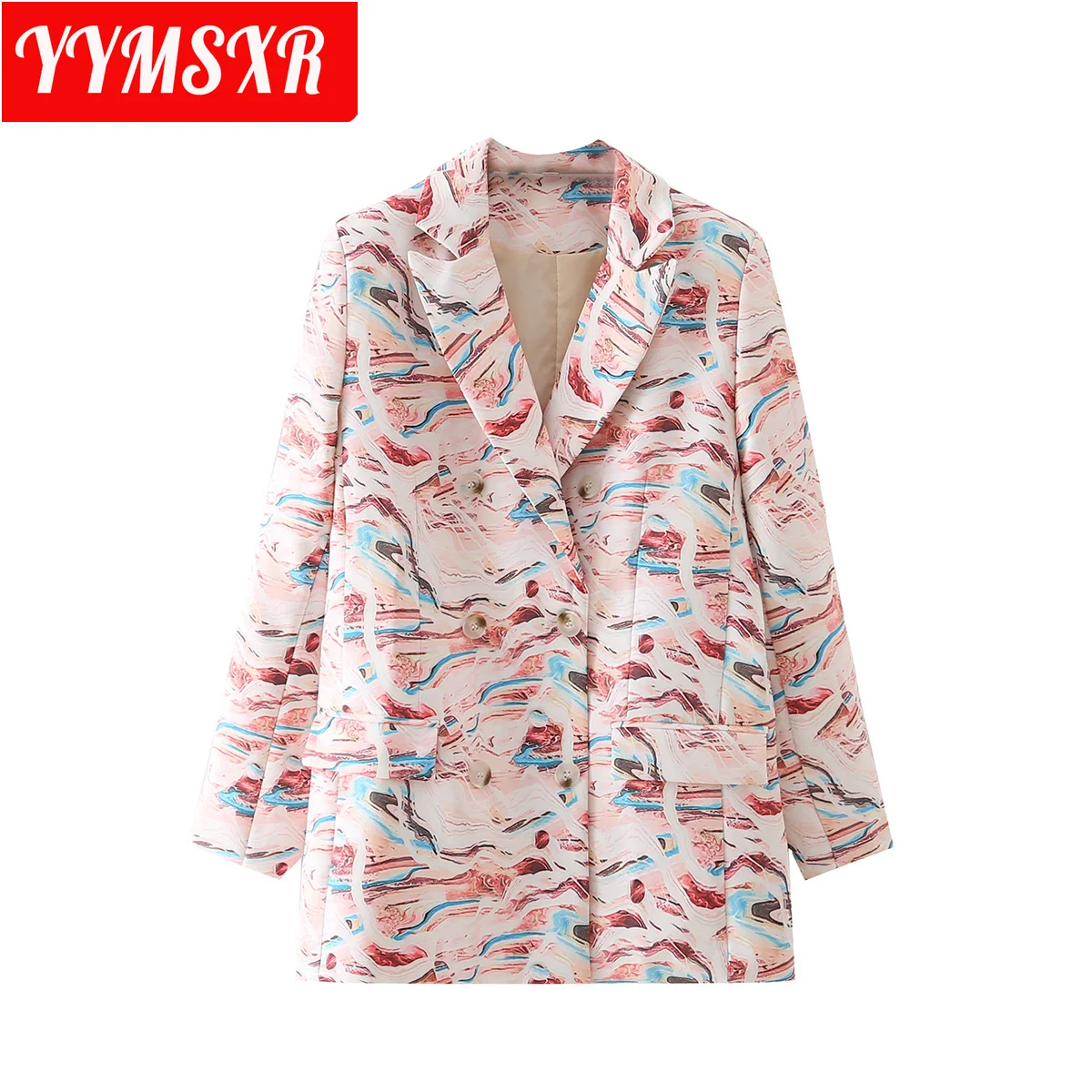 Women High-quality Blazer Jacket Early Autumn 2021 New Graffiti Printed Double-breasted Mid-length Suit Loose All-match Clothes
Women High-quality Blazer Jacket Early Autumn 2021 New Graffiti Printed Double-breasted Mid-length Suit Loose All-match Clothes