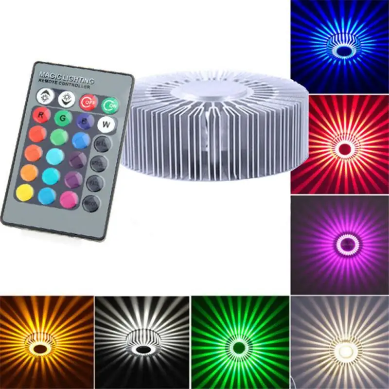 Светодиодный настенный светильник RGB 3 Вт, цветной настенный светильник с эффектом спиральный с отверстиями, с пультом дистанционного управ...
Светодиодный настенный светильник RGB 3 Вт, цветной настенный светильник с эффектом спиральный с отверстиями, с пультом дистанционного управ...